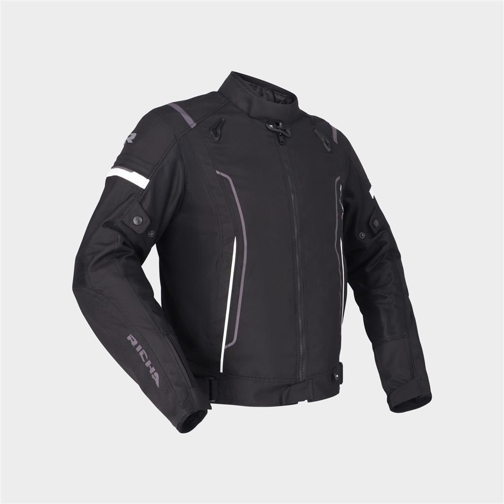 AIRSTREAM 3 JACKET BLACK WHITE